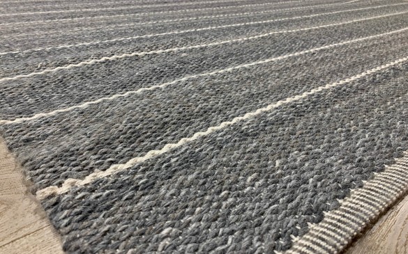KEL-CRISOP-Kelim-Charcoal-Ivory-Polyfibre