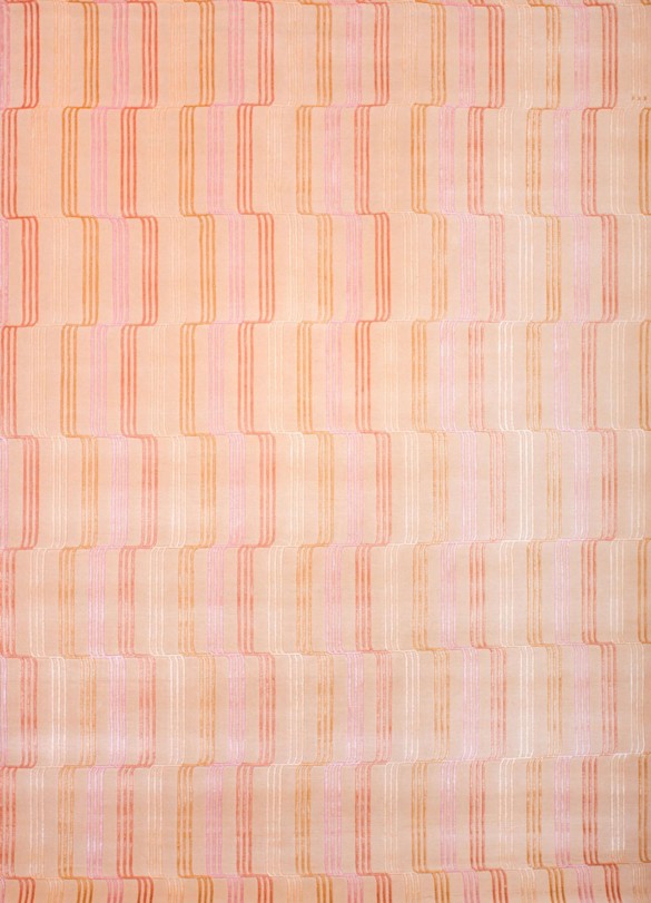 PAL-wool&silk-182x264_sandy/pink stripes_beige