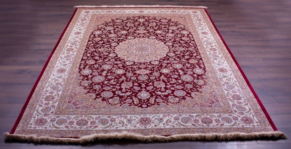 JIN-Beige/Red  Medalion
